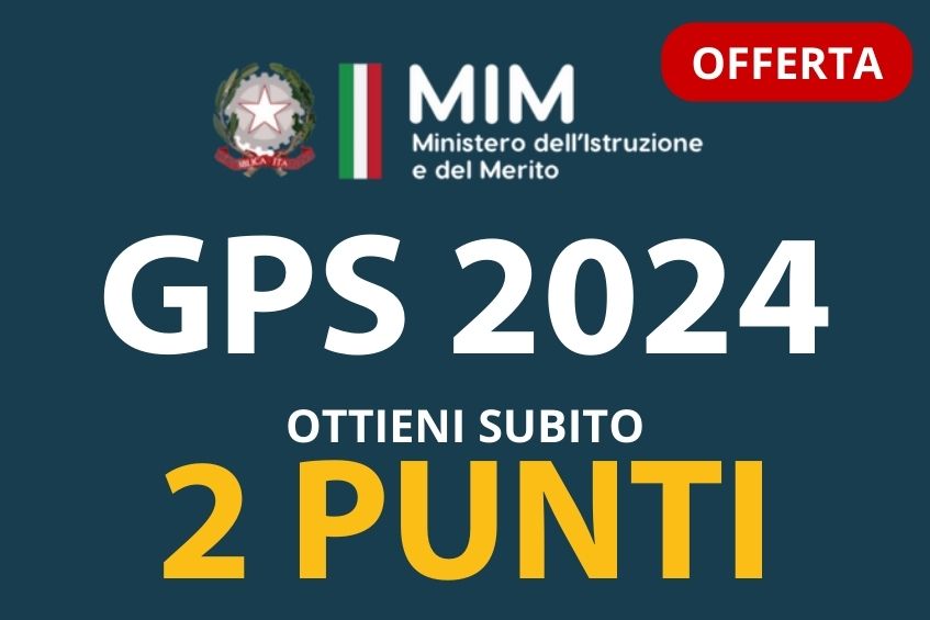 Offerta 2 punti GPS 2024